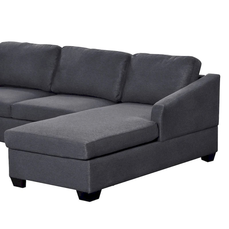 Modern U Shaped Oversized Chaise Sofa