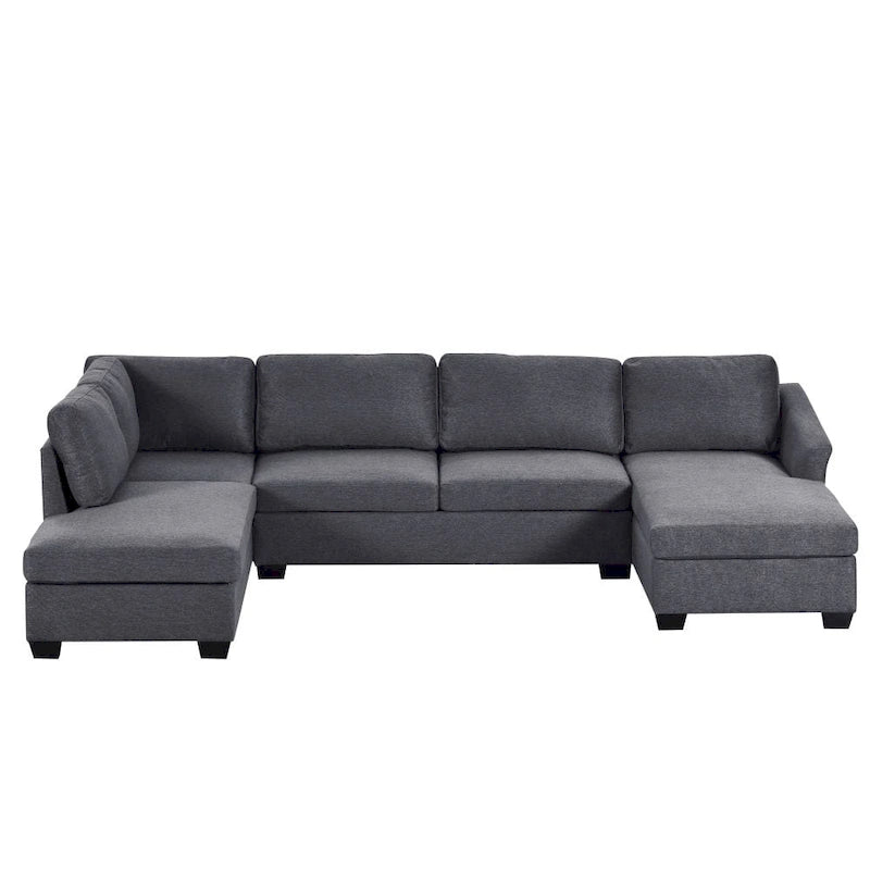 Modern U Shaped Oversized Chaise Sofa