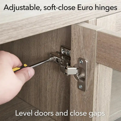 Presque 30 Wide Rectangular Accent Cabinet - 30 Wide