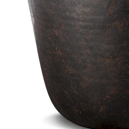 WYNDENHALL Beaton Industrial 20 inch Wide Metal Accent Side Table, Fully Assembled - 20 W x 20 D x 22 H