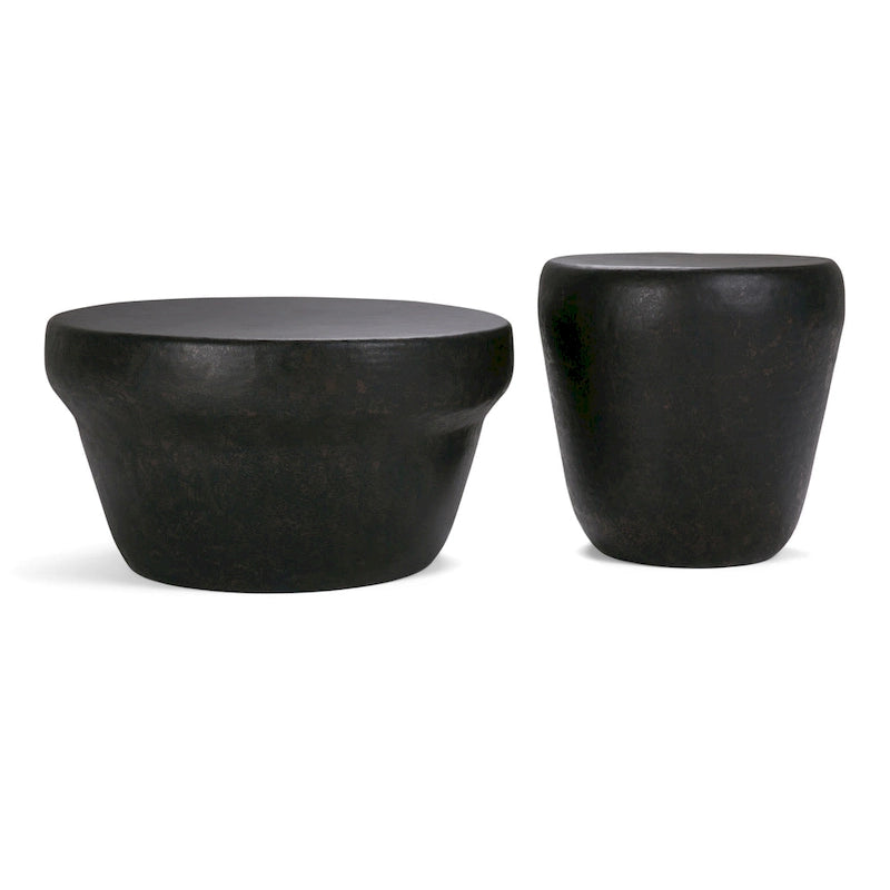 WYNDENHALL Beaton Industrial 20 inch Wide Metal Accent Side Table, Fully Assembled - 20 W x 20 D x 22 H