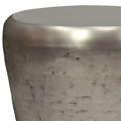 WYNDENHALL Beaton Industrial 20 inch Wide Metal Accent Side Table, Fully Assembled - 20 W x 20 D x 22 H