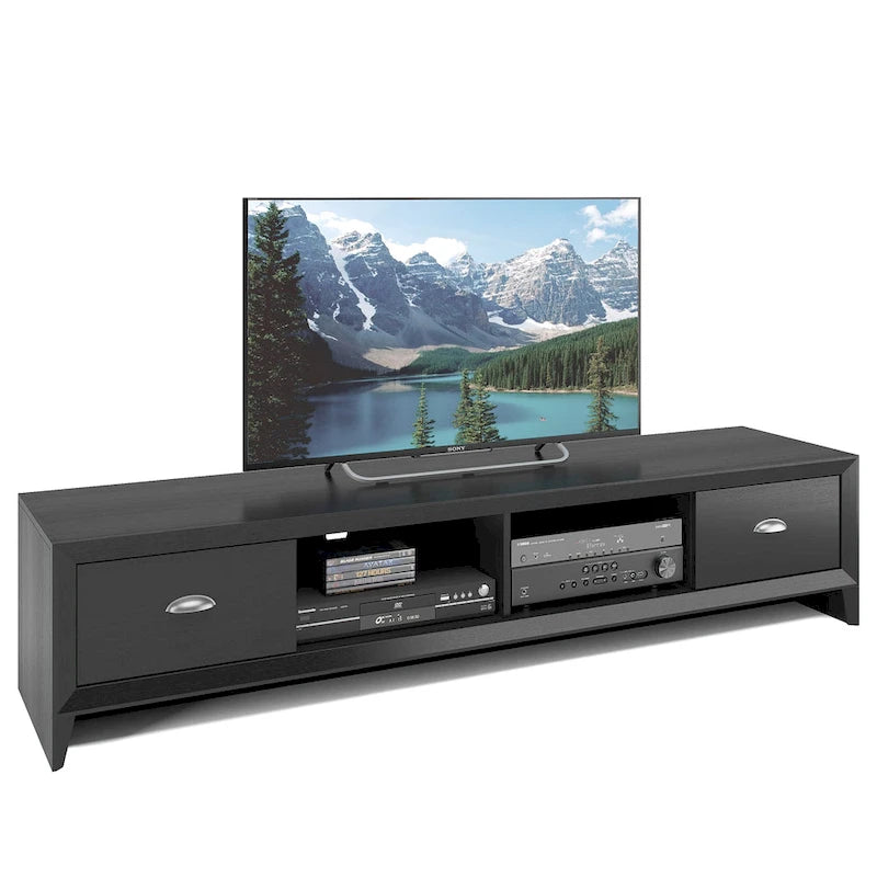 Lakewood Extra Wide Low Profile TV Stand, for TVs up to 85