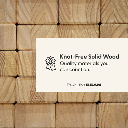 Plank and Beam Contempo Full-Size Platform Bed