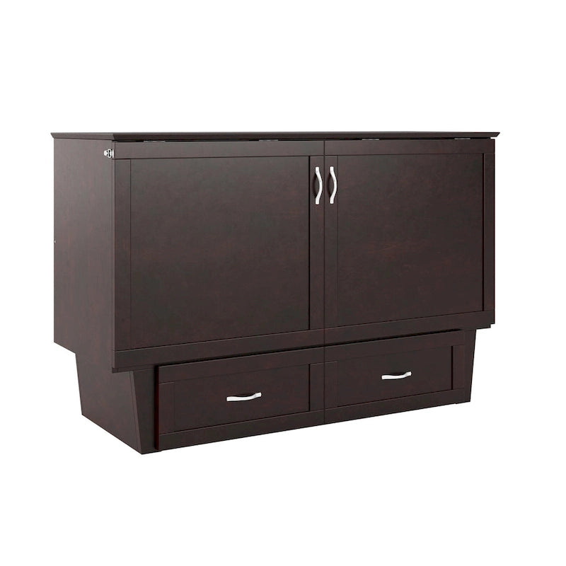 Chelsea Queen Murphy Bed Chest with Mattress