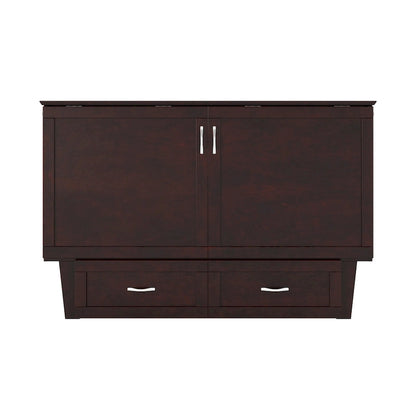 Chelsea Queen Murphy Bed Chest with Mattress