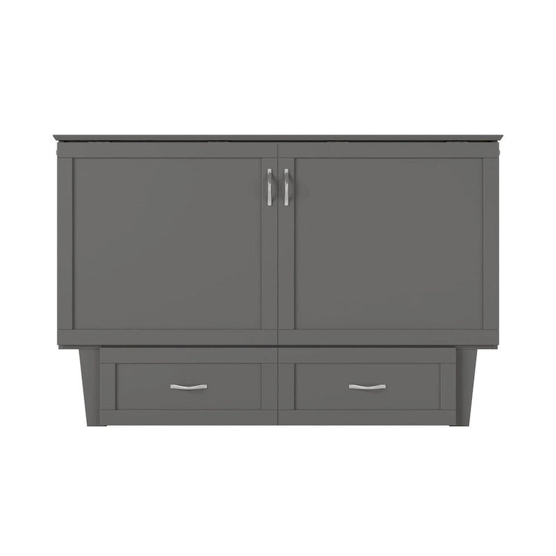 Chelsea Queen Murphy Bed Chest with Mattress