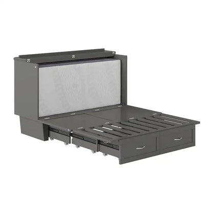 Chelsea Queen Murphy Bed Chest with Mattress