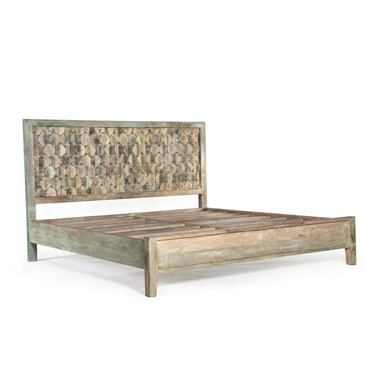 Cordoba Vintage Reclaimed Teak Bed