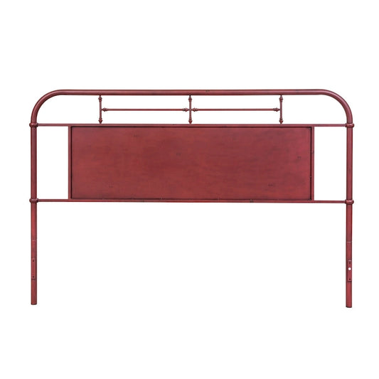 Vintage Series Metal Distressed King Headboard