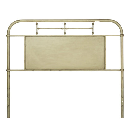 Vintage Series Metal Distressed King Headboard