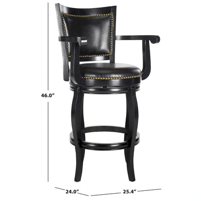 SAFAVIEH Candice Sierra Brown 29-inch Bar Stool - 25Wx24Dx46H
