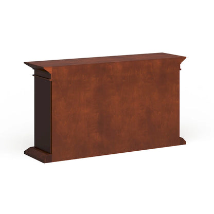 SEI Furniture Horse Mountain Electric Fireplace with a 60-inch Faux Stone Mantel