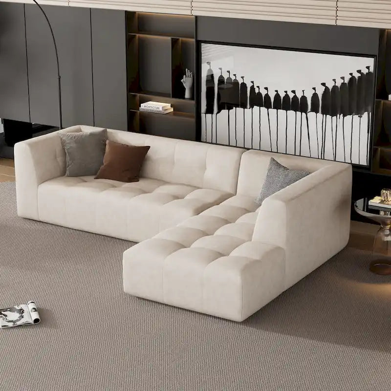 110.2*72.8 Modular Modular Combination Living Room Sofa Set, Modern Minimalist Sofa, Living Room Upholstered Sofa Bed, Bedroom,