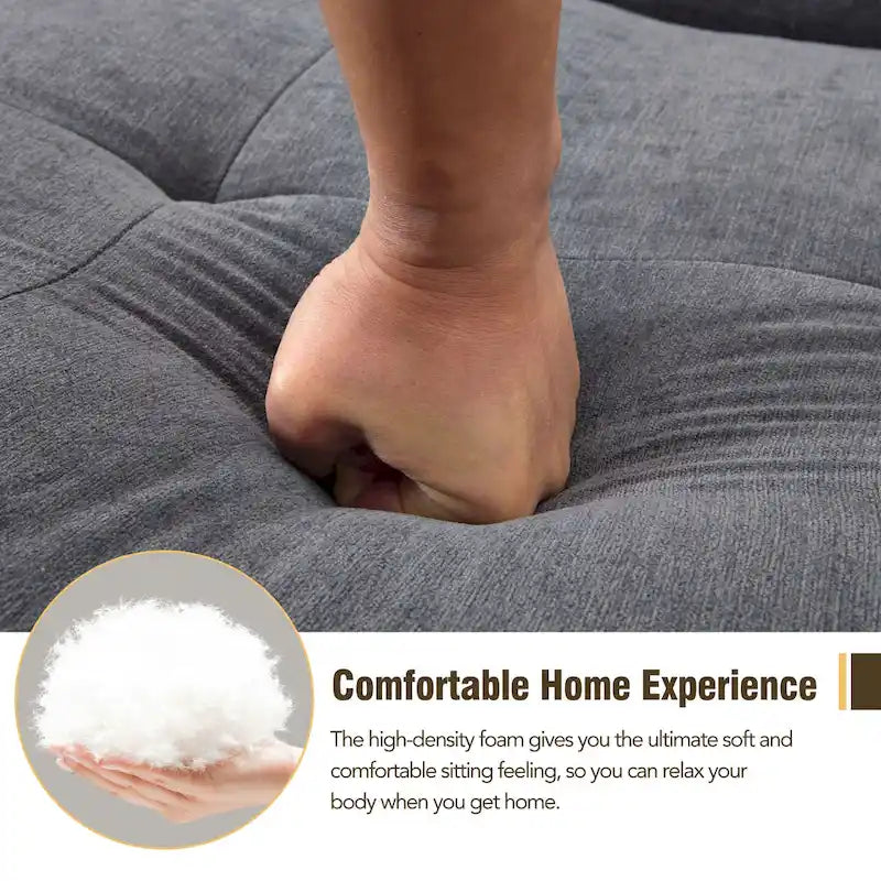 110.2*72.8 Modular Modular Combination Living Room Sofa Set, Modern Minimalist Sofa, Living Room Upholstered Sofa Bed, Bedroom,