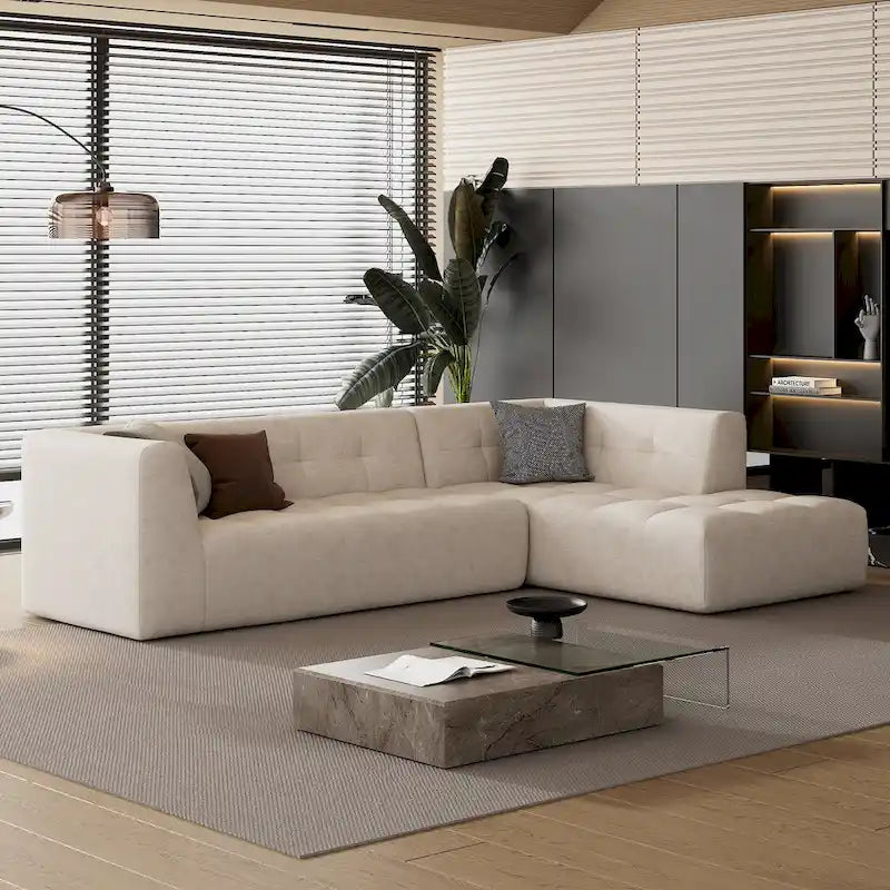 110.2*72.8 Modular Modular Combination Living Room Sofa Set, Modern Minimalist Sofa, Living Room Upholstered Sofa Bed, Bedroom,