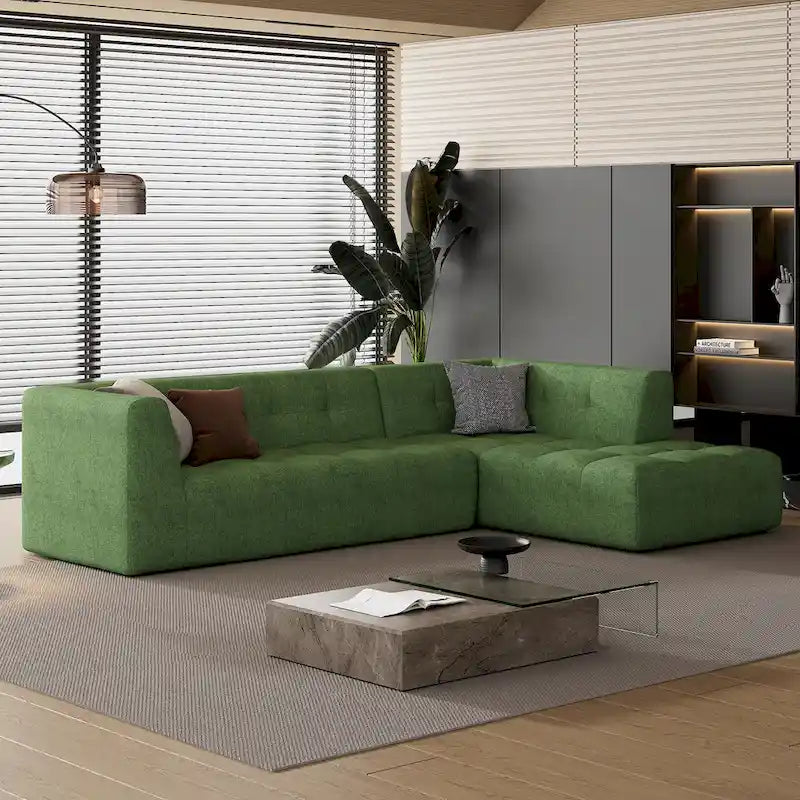 110.2*72.8 Modular Modular Combination Living Room Sofa Set, Modern Minimalist Sofa, Living Room Upholstered Sofa Bed, Bedroom,