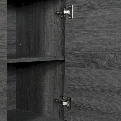 60 Buffet Cabinet with 4 Soft Close Doors and Adjustable Shelves - 15.75D x 59.25W x 29.75H