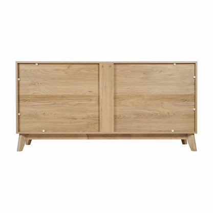60 Buffet Cabinet with 4 Soft Close Doors and Adjustable Shelves - 15.75D x 59.25W x 29.75H