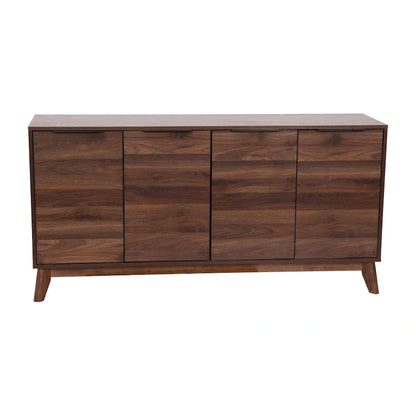 60 Buffet Cabinet with 4 Soft Close Doors and Adjustable Shelves - 15.75D x 59.25W x 29.75H