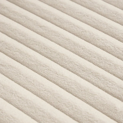 86.6Inch Corduroy 3-seater sofa With 3 back pillows , 2 toss pillows and two ottoman ,Comfy Sofa- Deep Seat Couch for Living Roo