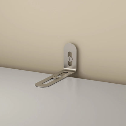 Sleek White Laundry Bathroom Cabinet with Unique Rotating Drawers