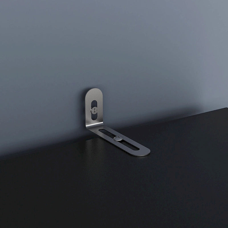 Sleek White Laundry Bathroom Cabinet with Unique Rotating Drawers