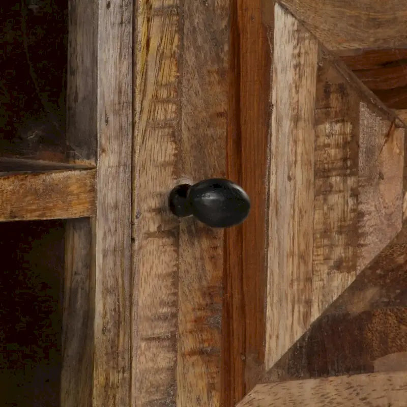 vidaXL TV Stand 46.5x11.8x15.7 Solid Wood Mango