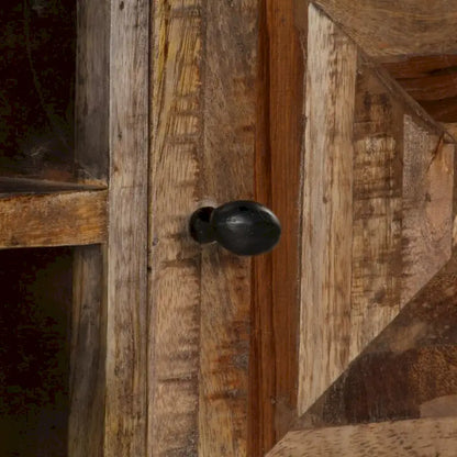 vidaXL TV Stand 46.5x11.8x15.7 Solid Wood Mango