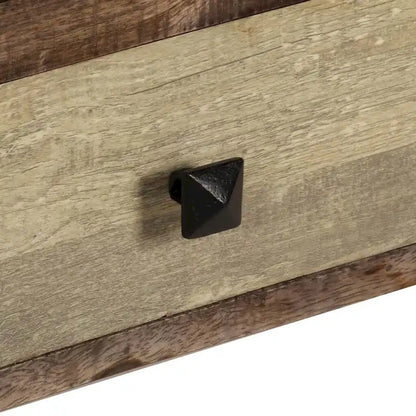 vidaXL TV Stand 46.5x11.8x15.7 Solid Wood Mango