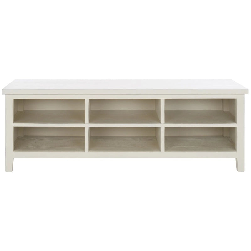 SAFAVIEH Steinunn White Bookshelf - 51.2 x 15.8 x 17.7 - 51Wx16Dx18H