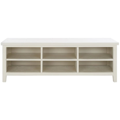 SAFAVIEH Steinunn White Bookshelf - 51.2 x 15.8 x 17.7 - 51Wx16Dx18H