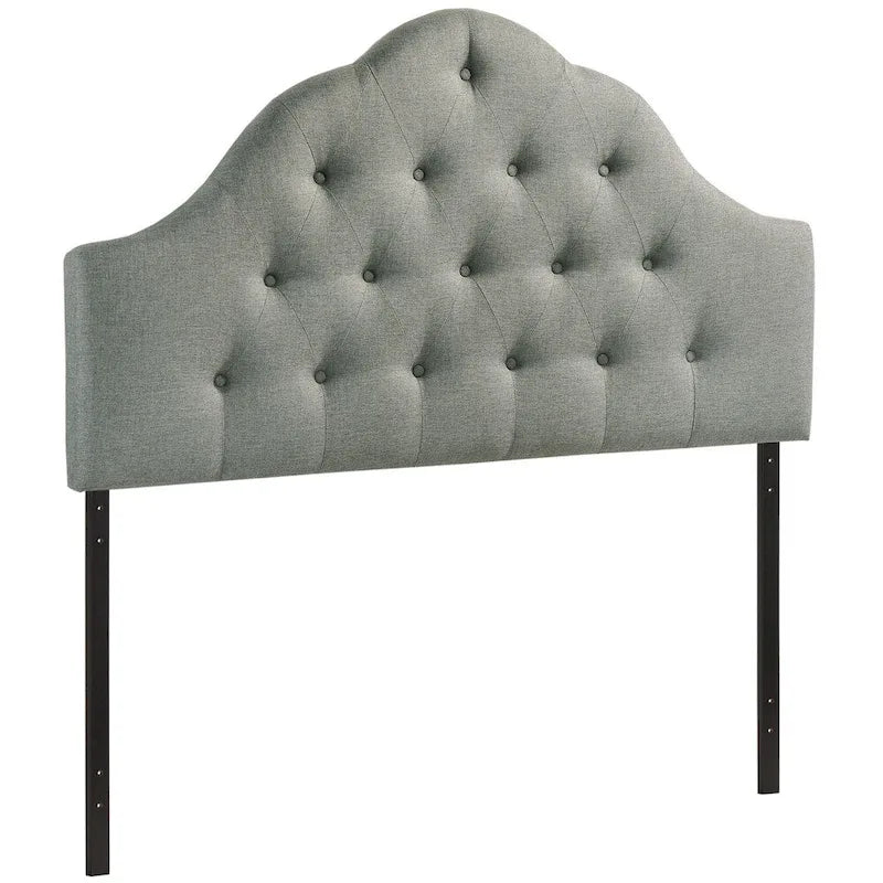 Sovereign Button-tufted High Arch Queen-size Headboard