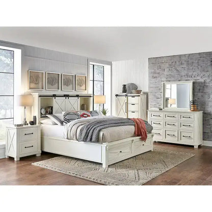 Simply Solid Shanna Solid Wood 5-piece Storage Bedroom Collection