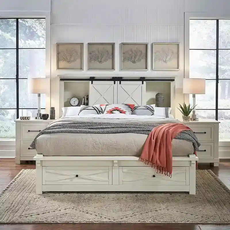 Simply Solid Shanna Solid Wood 5-piece Storage Bedroom Collection
