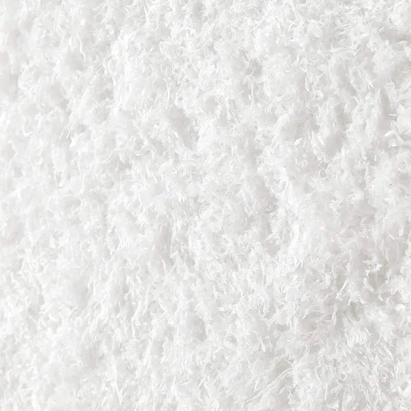 Mo' Fluffy Feathers College Headboard with Legs - Plush Texture