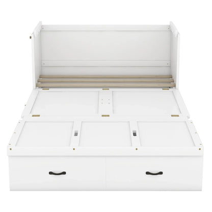 Murphy Bed with USB Port and a Large Drawer