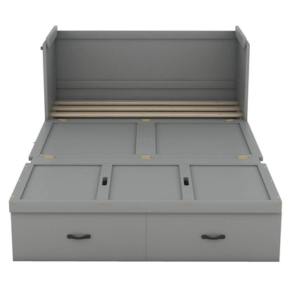 Murphy Bed with USB Port and a Large Drawer