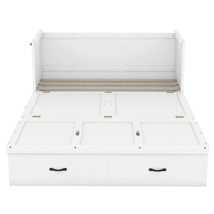 Murphy Bed with USB Port and a Large Drawer