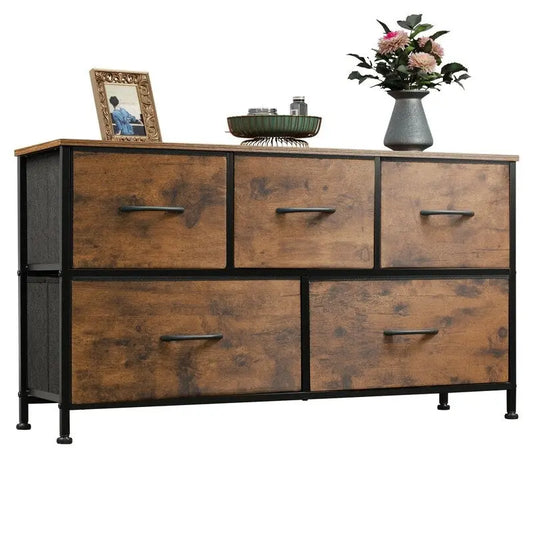 Dresser for Bedroom with 5 Drawers
