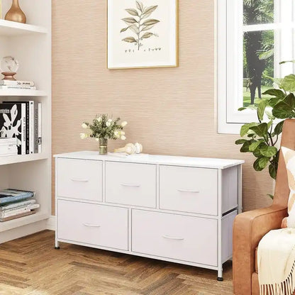 Dresser for Bedroom with 5 Drawers