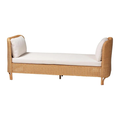 Diva Bohemian Light Honey Rattan Daybed