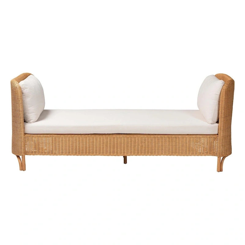 Diva Bohemian Light Honey Rattan Daybed