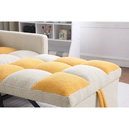 Convertible Sleeper Sofa Chair Bed with Pillow