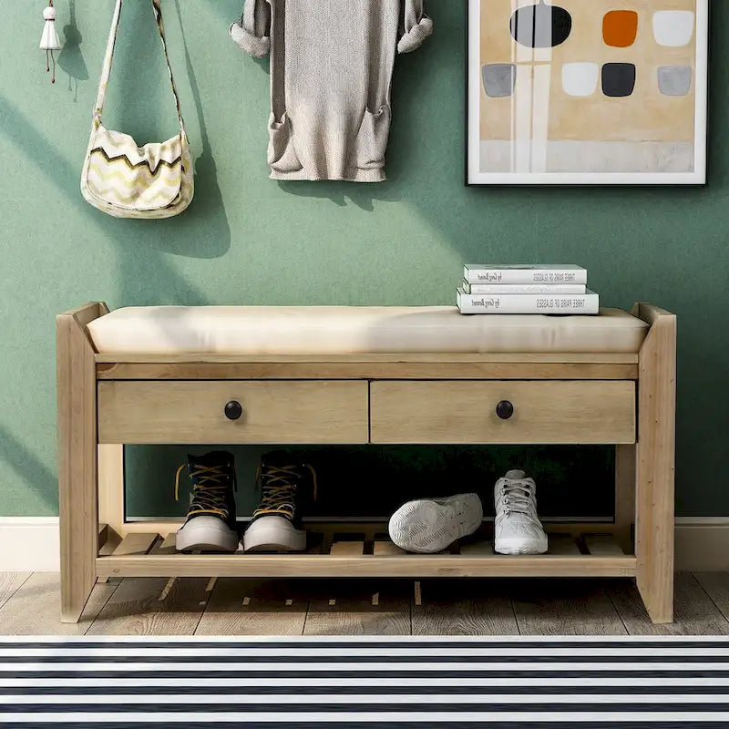 Multipurpose Entryway Storage with Drawers