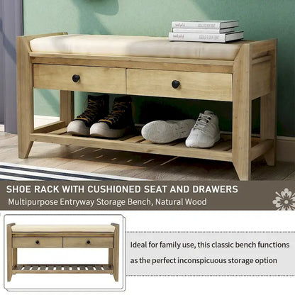 Multipurpose Entryway Storage with Drawers