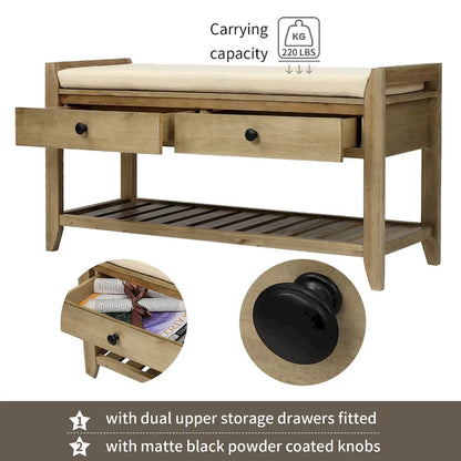 Multipurpose Entryway Storage with Drawers