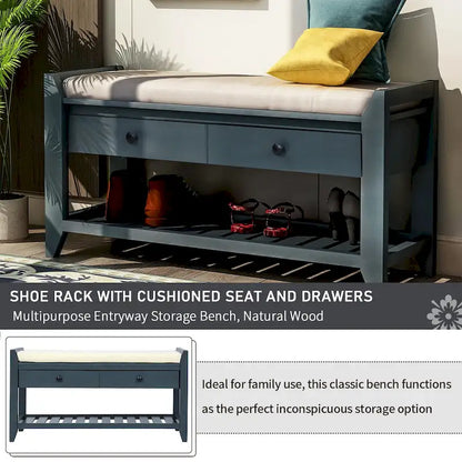 Multipurpose Entryway Storage with Drawers