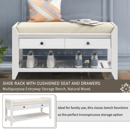 Multipurpose Entryway Storage with Drawers