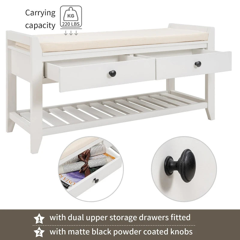 Multipurpose Entryway Storage with Drawers